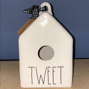 Rae Dunn TWEET BIRDHOUSE